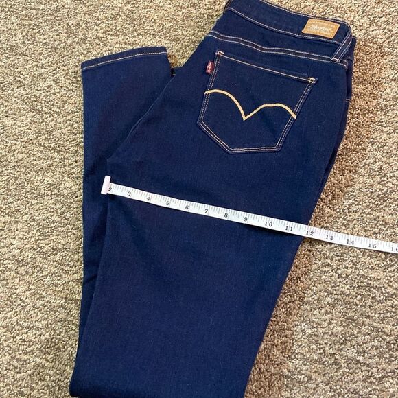 New Levi's Legging Women's Blue Stretch Jeans Size W31 L30 - Picture 16 of 16
